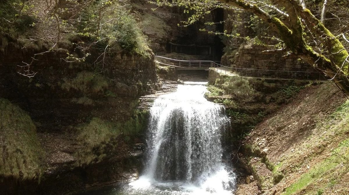 Le sentier des morts pour aller vers l'arboretum de Saint-Sauveur-des-pourcils (Photo Sportihome)