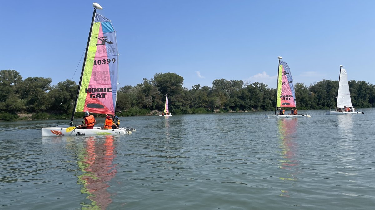 Voile base nautique municipale de Beaucaire