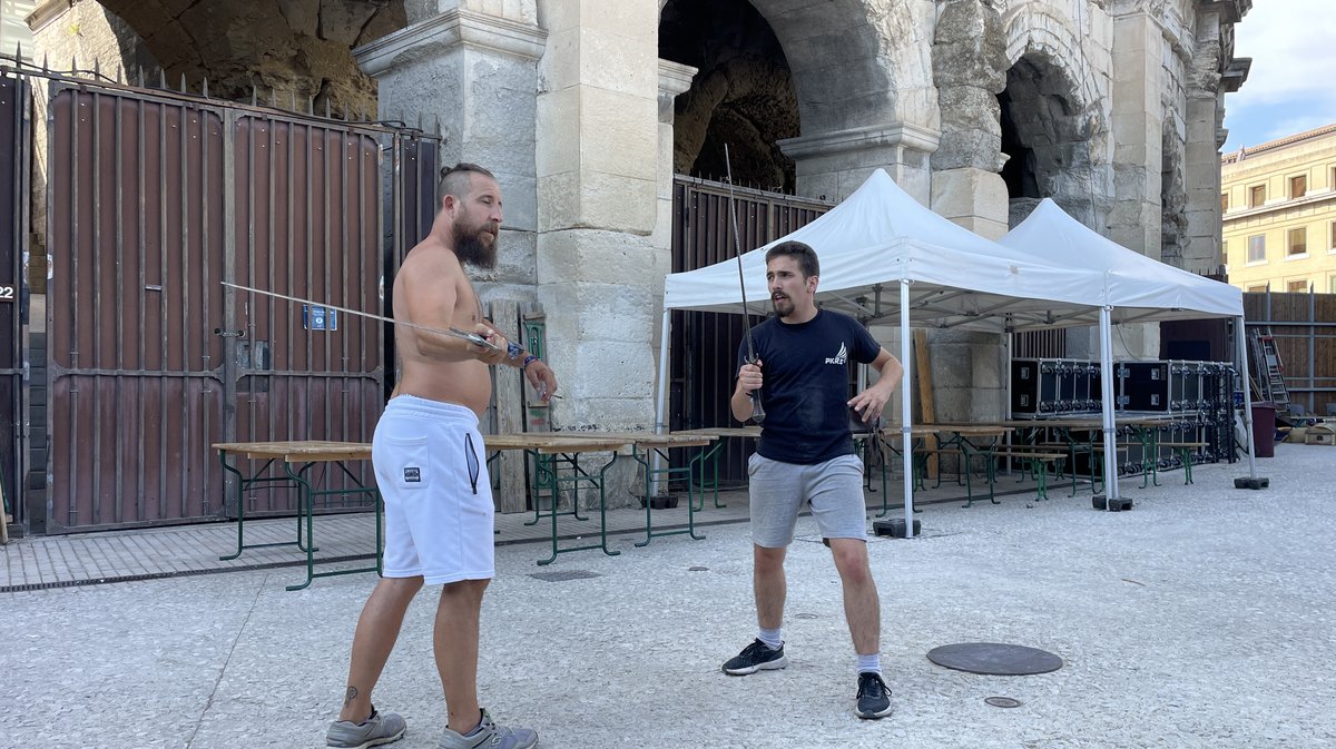 La légende des Jardins son et lumières 2024 Nîmes (Photo Anthony Maurin)