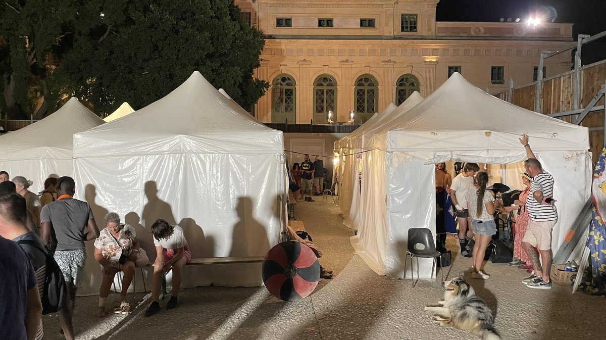 La légende des Jardins son et lumières 2024 Nîmes (Photo Anthony Maurin)