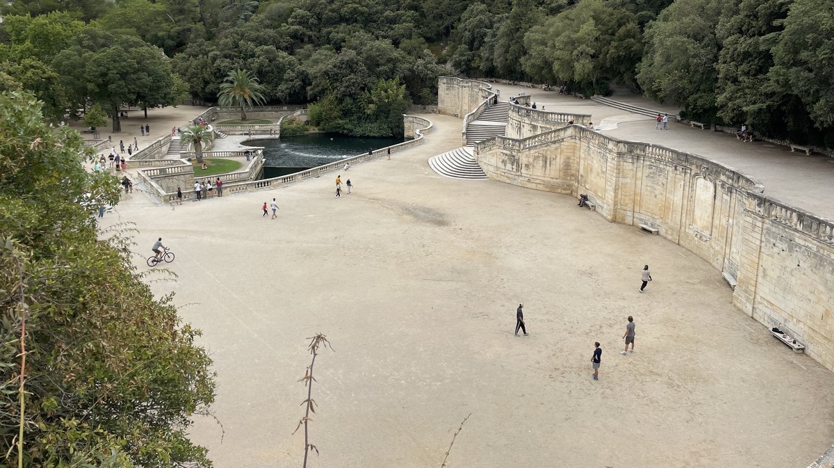 Jardins de la Fontaine Nîmes (Photo Archives Anthony Maurin)