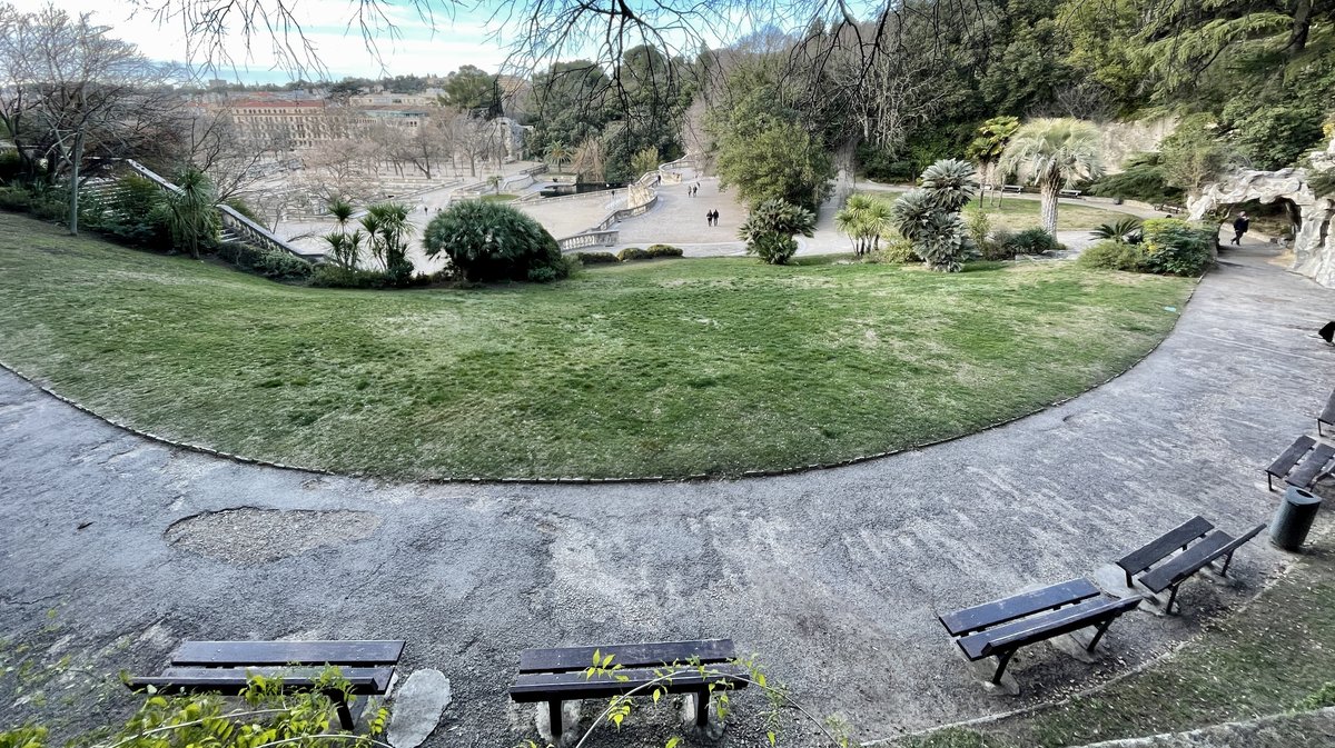 Jardins de la Fontaine Nîmes (Photo Archives Anthony Maurin)