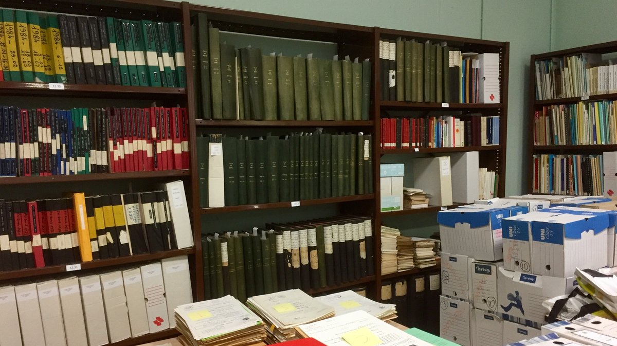 Les archives municipales de Nîmes (Photo Archives Anthony Maurin)