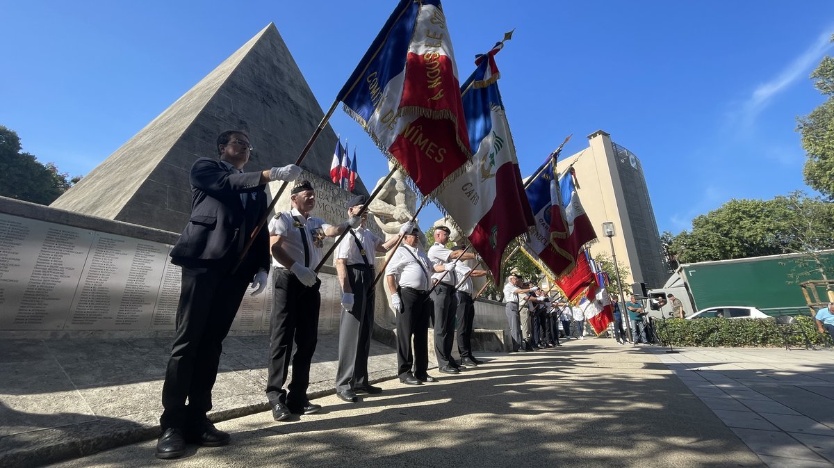 Monument à la mémoire des martyrs de la Résistance du Gard Nîmes (Photo Archives Anthony Maurin)