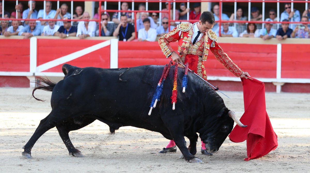 Corrida de Rocio de la Camara pour la despedida de Thomas Joubert, Andrés Roca Rey et Adriano (Photo Anthony Maurin)