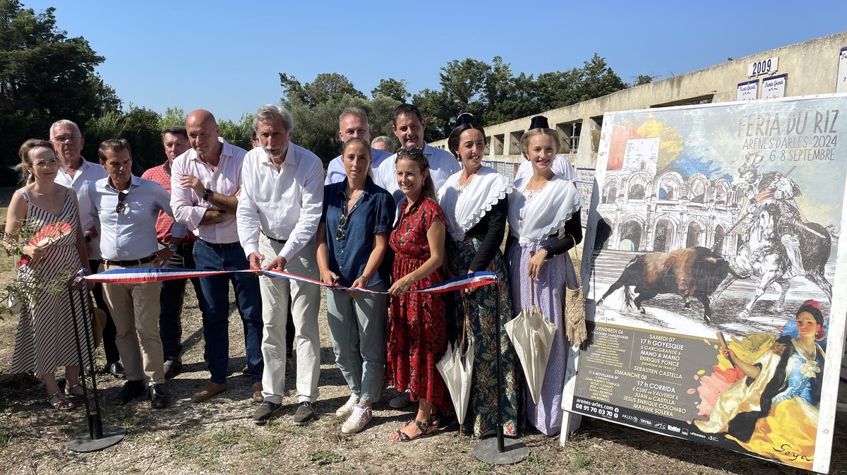 Espace toros Arles Gimeaux Sonnailler Riz 2024 (Photo Anthony Maurin)