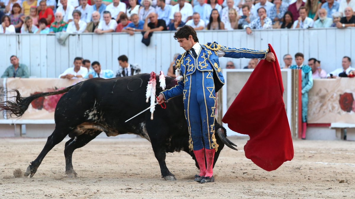 Mano a mano corrida goyesque de Garcigrande despedida d'Enrique Ponce et Sébastien Castella (Photo Anthony Maurin)