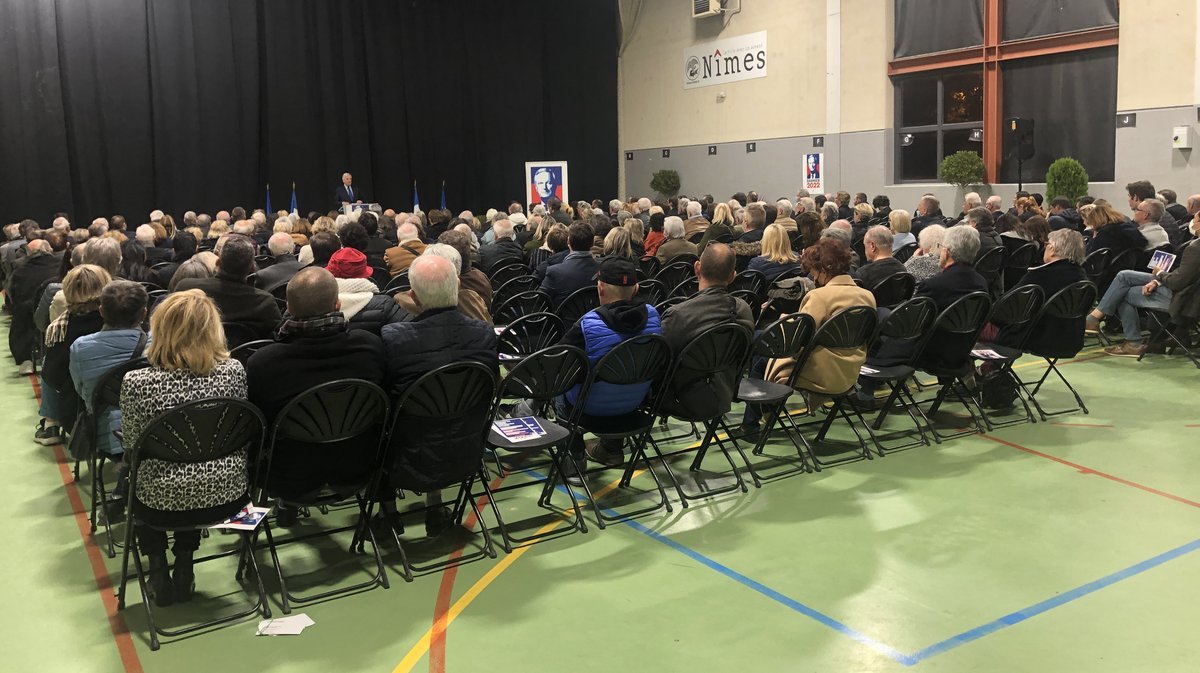 À Nîmes, Michel Barnier n’avait pas franchement soulevé les foules