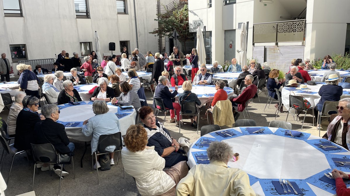 Guinguette de la feria des Vendanges 2024 (Photo Anthony Maurin)