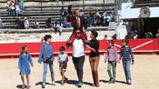 Corrida mixte avec toros de Bohorquez et Robert Margé pour Léa Vicens, Sébastien Castella et la confirmation d'alternative de Clemente (Photo Anthony Maurin)