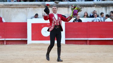 Corrida mixte avec des toros d'El Capeo et Victoriano del Rio pour la despedida de Pablo Hermoso de Mendoza, Alejandro Talavante et Juan Ortega (Photo Anthony Maurin)