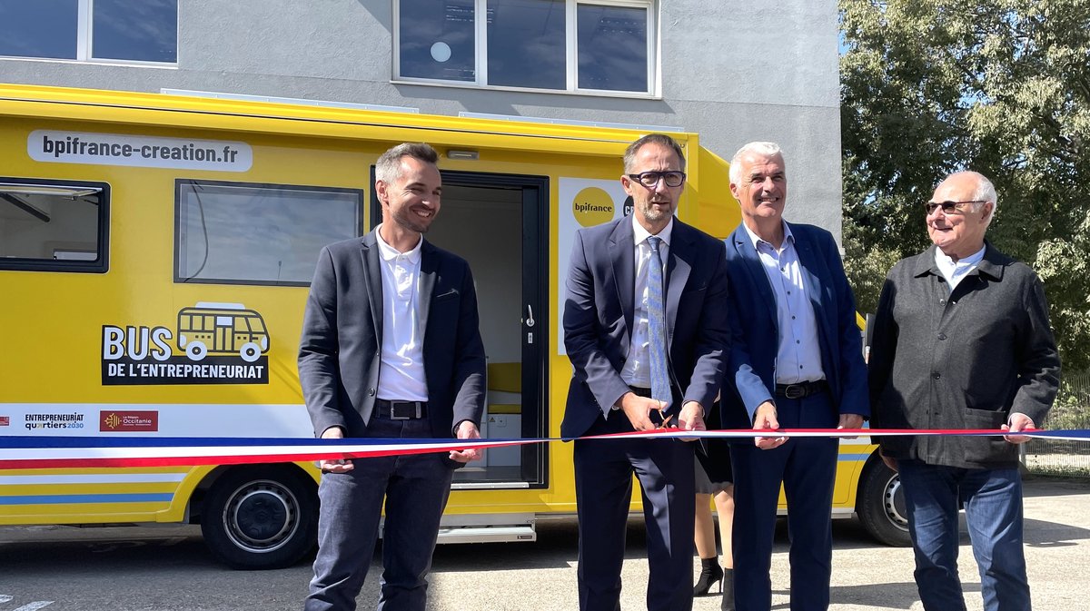 Ce mardi devant l'agence France Travail de Nîmes Courbessac