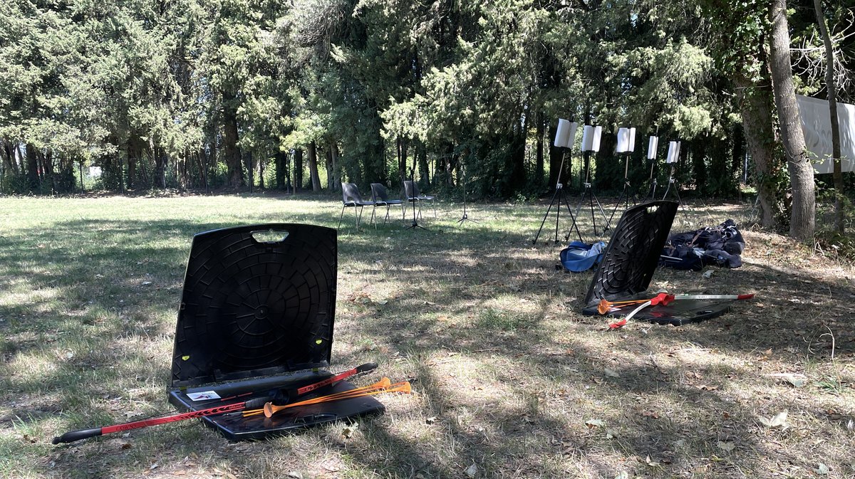 Le comité départemental Handisport du Gard Raid Escatte pleine nature Domaine de la Bastide 2024 (Photo Anthony Maurin)