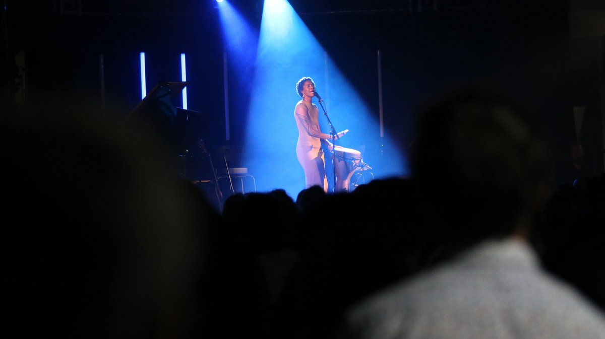 Ayo au Nîmes métropole Jazz festival (Photo Anthony Maurin)