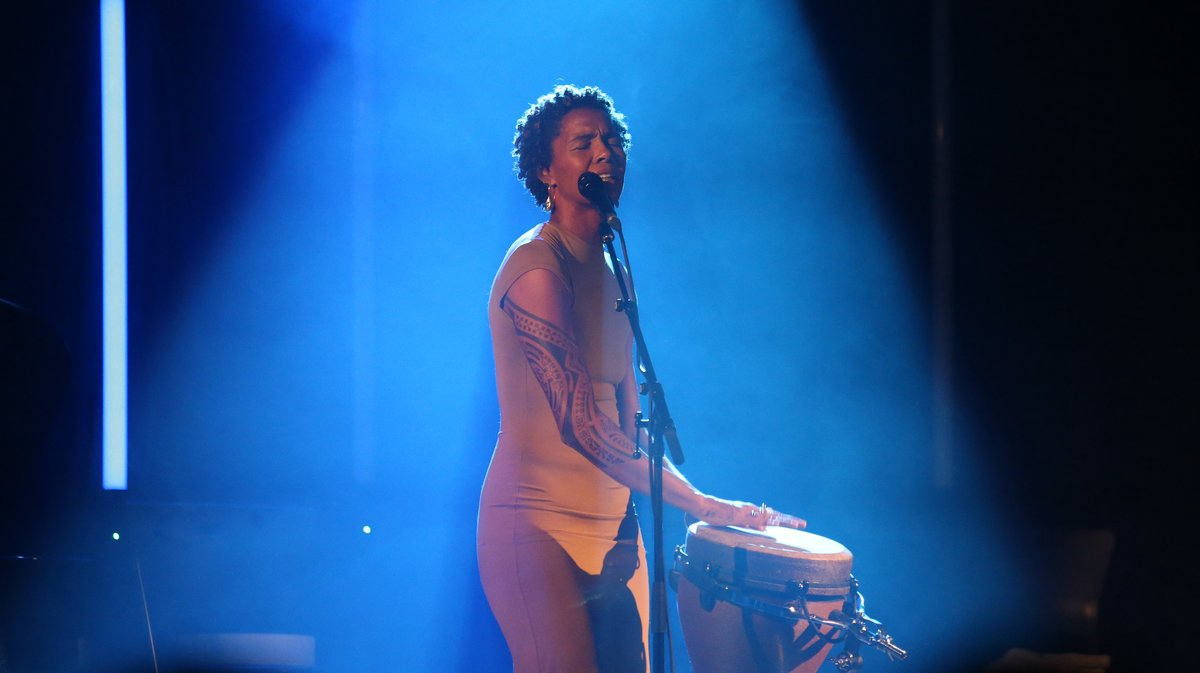 Ayo au Nîmes métropole Jazz festival (Photo Anthony Maurin)