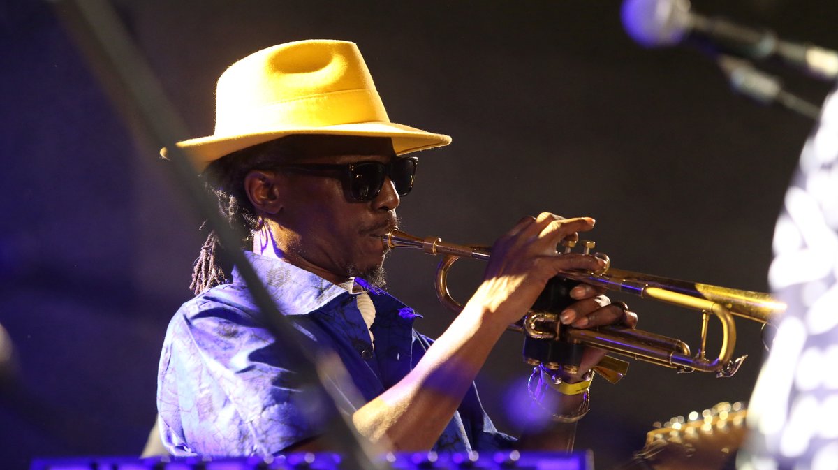 Muyiwa Kunnuji Combo au Nîmes métropole Jazz festival 2024 au Foyer de Saint-Géniès-de-Malgoirès (Photo Anthony Maurin)