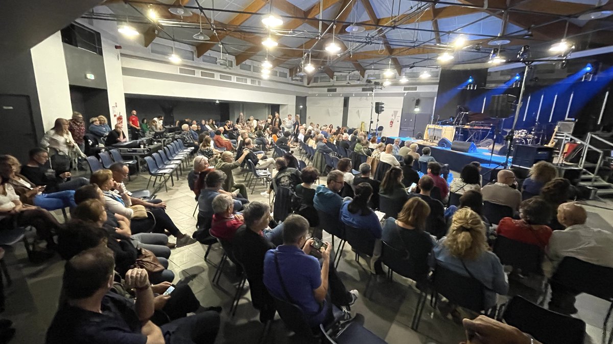 Muyiwa Kunnuji Combo au Nîmes métropole Jazz festival 2024 au Foyer de Saint-Géniès-de-Malgoirès (Photo Anthony Maurin)