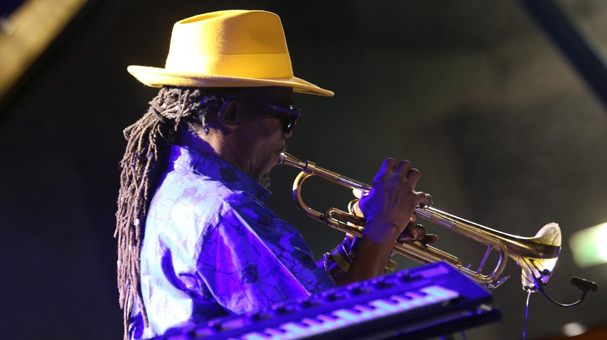 Muyiwa Kunnuji Combo au Nîmes métropole Jazz festival 2024 au Foyer de Saint-Géniès-de-Malgoirès (Photo Anthony Maurin)