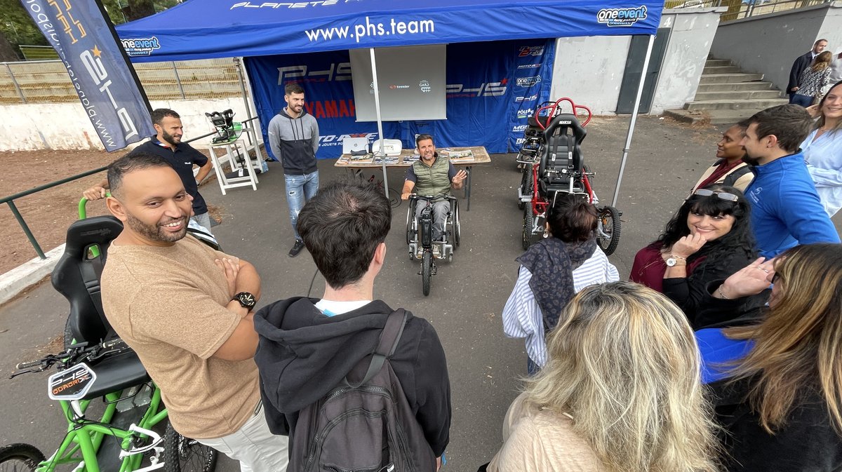 rencontre sport-emploi intitulée "Jeux d'immersion" 2024 (Photo Anthony Maurin)