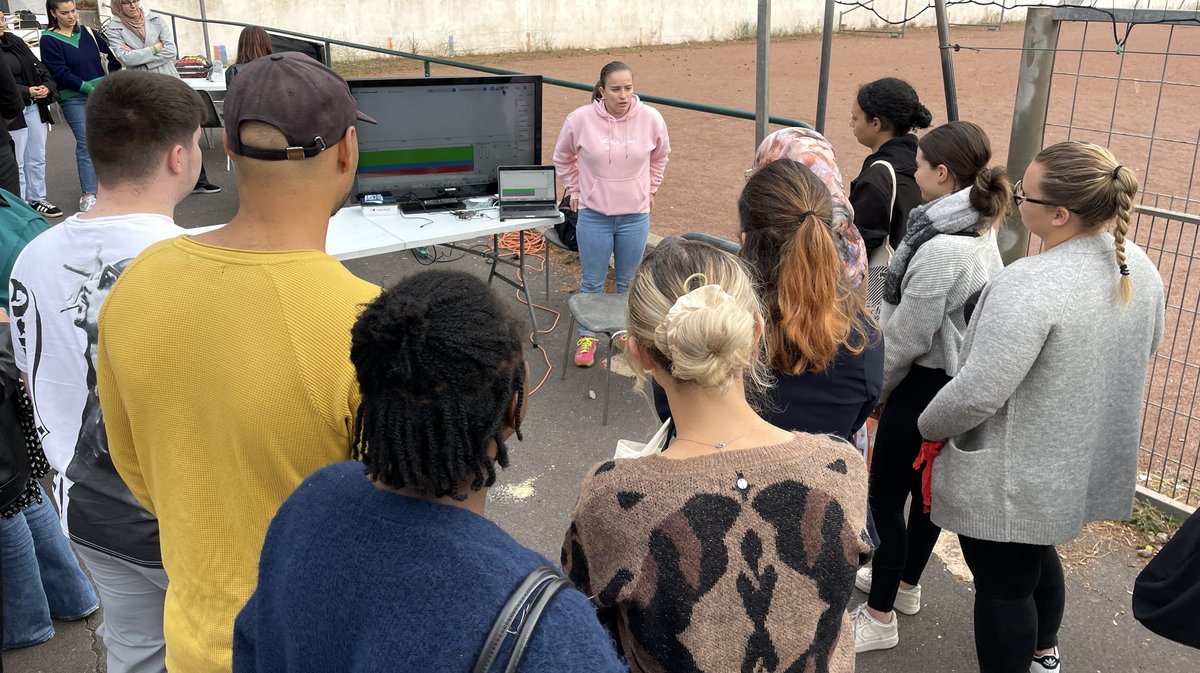 rencontre sport-emploi intitulée "Jeux d'immersion" 2024 (Photo Anthony Maurin)