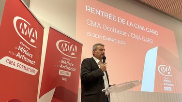 Rentrée économique CMA 30 en 2024 (Photo Anthony Maurin)