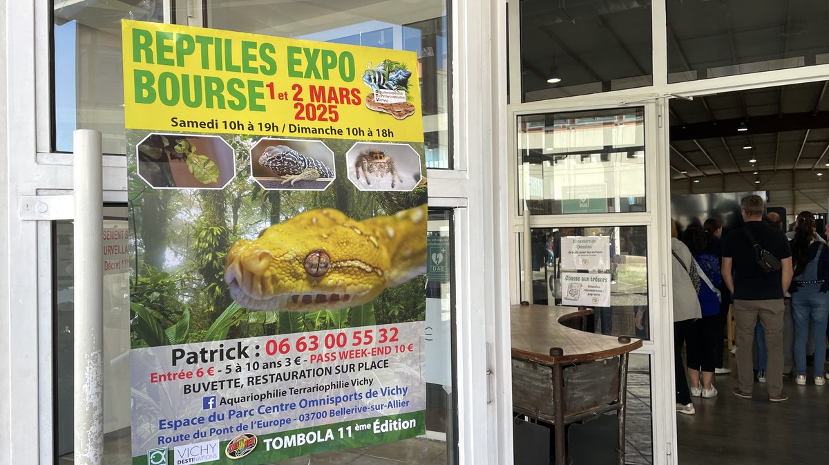 Salon Reptiliades 2024 au Parc des Expos de Nîmes (Photo Anthony Maurin)