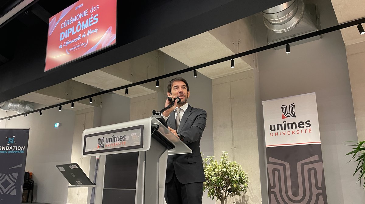 Remise des diplômes 2024 de l'université Nîmes (Photo Anthony Maurin)