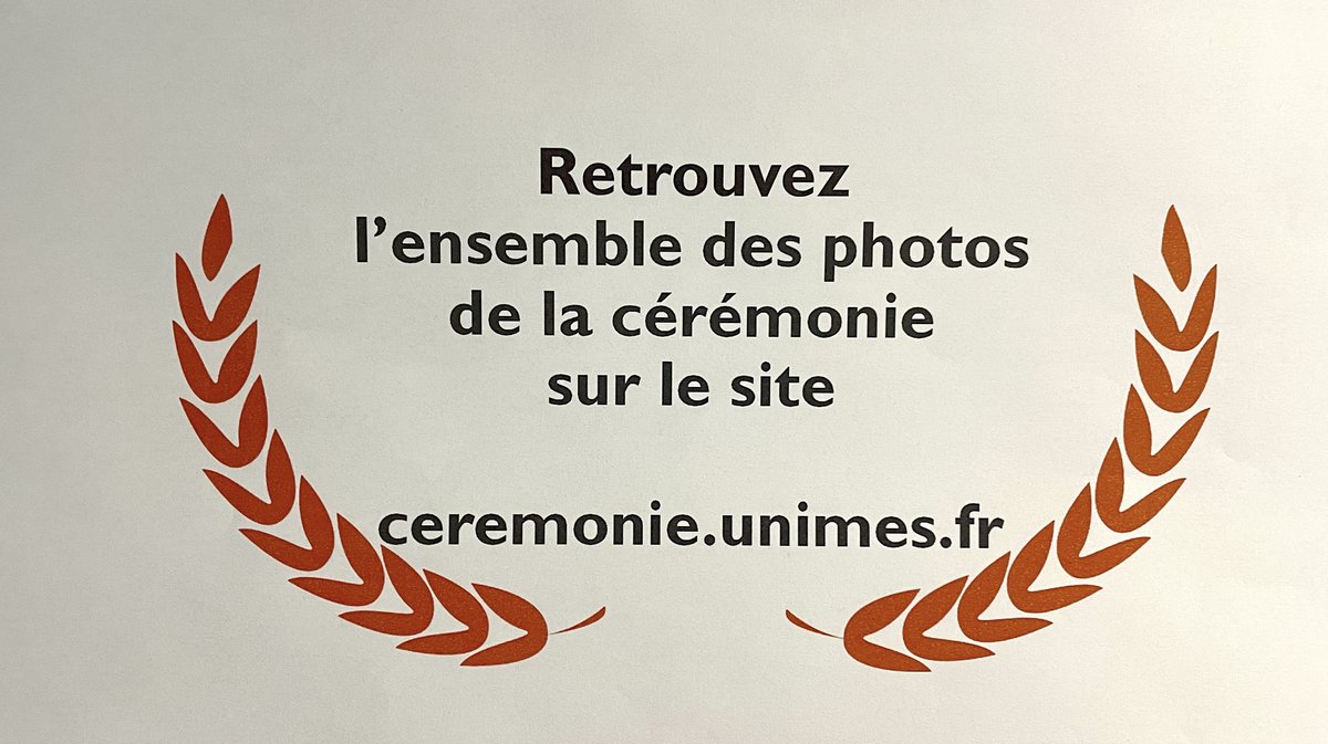 Remise des diplômes 2024 de l'université Nîmes (Photo Anthony Maurin)