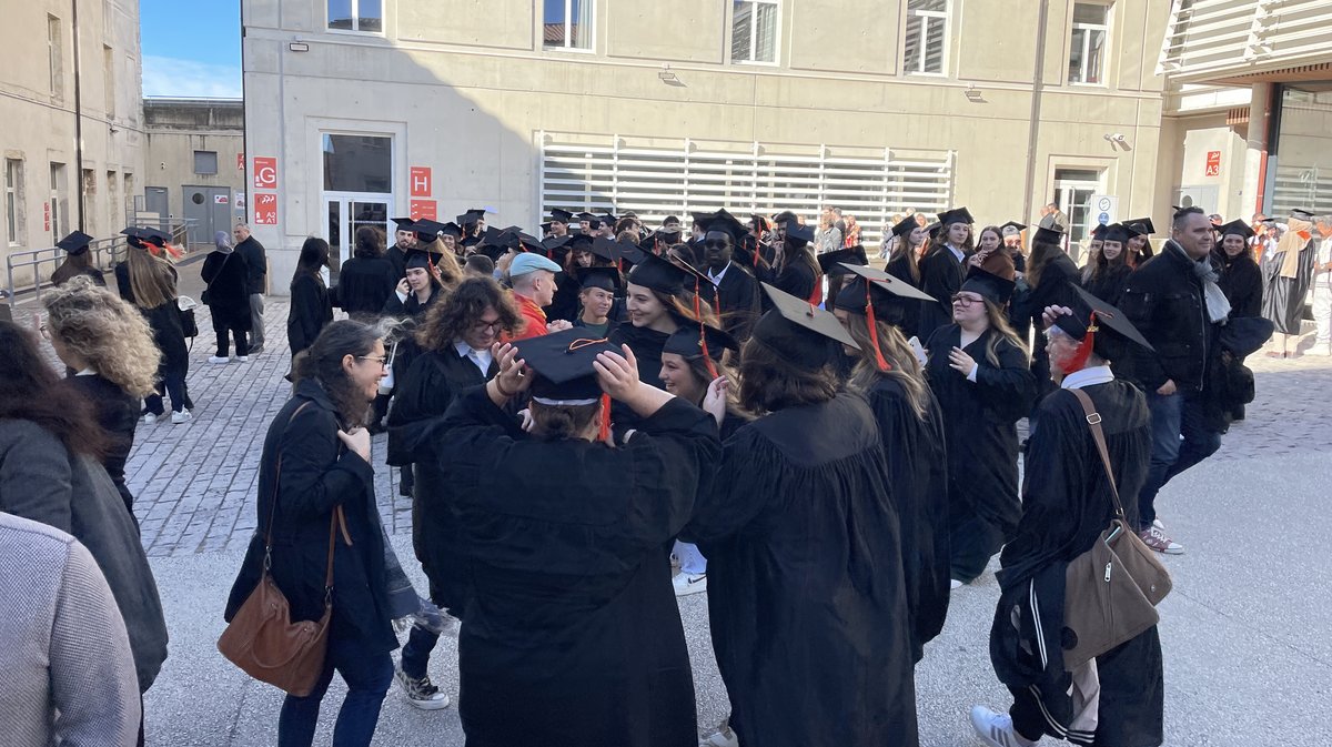 Remise des diplômes 2024 de l'université Nîmes (Photo Anthony Maurin)