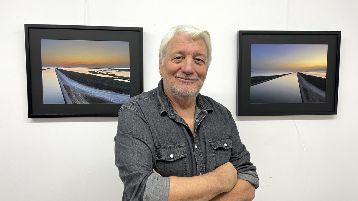 Andrés Roé expose "Au sud du silence" (Photo Anthony Maurin)