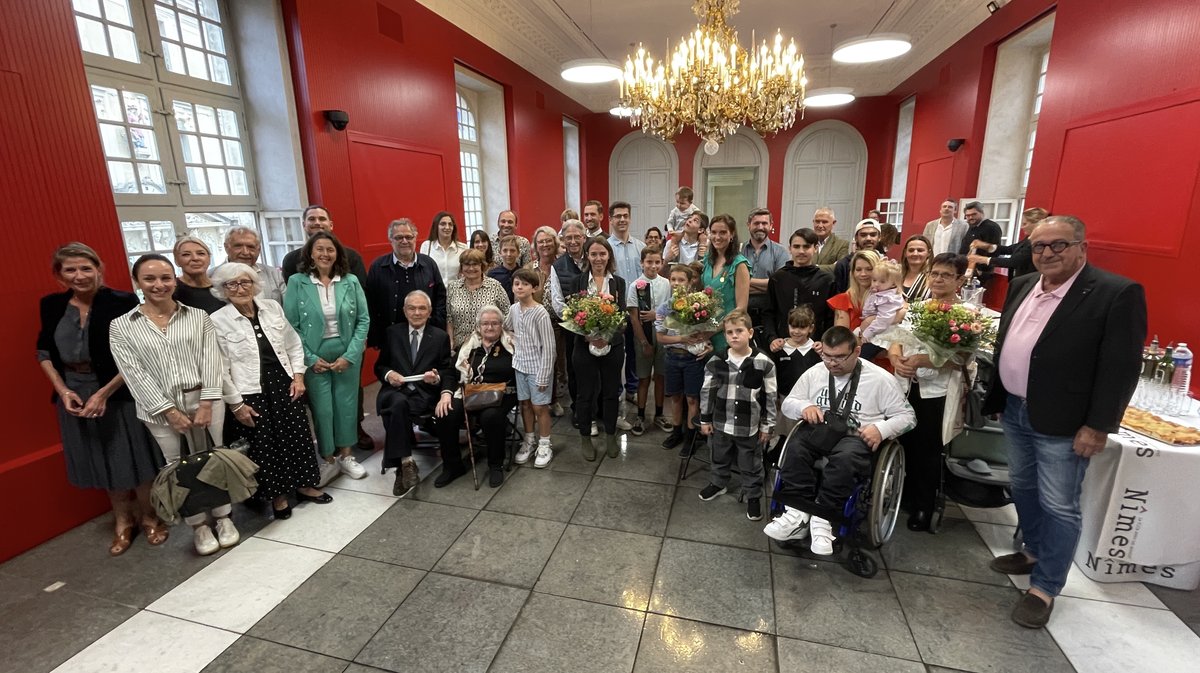 Remise médaille de l’enfance et des familles Nîmes 2024 (Photo Anthony Maurin)