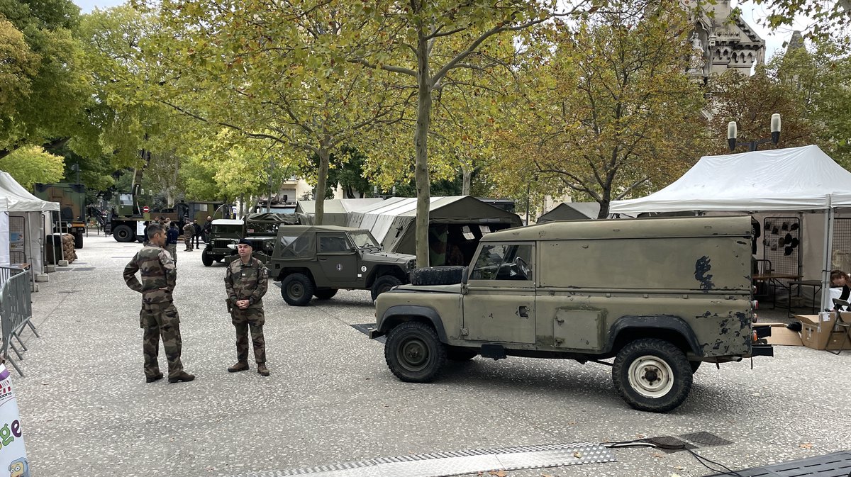 Journée des blessés du 4e RMAT à Nîmes en 2024 (Photo Anthony Maurin)