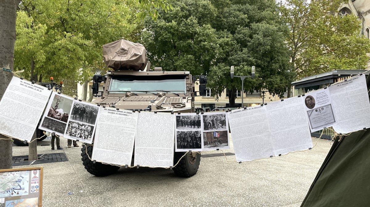 Journée des blessés du 4e RMAT à Nîmes en 2024 (Photo Anthony Maurin)