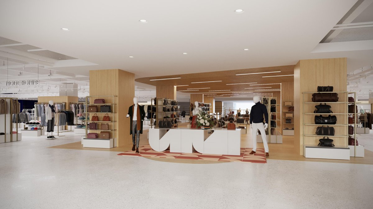 Travaux La Coupole Socri Galeries Lafayette (Photo Socri et Galeries Lafayette)