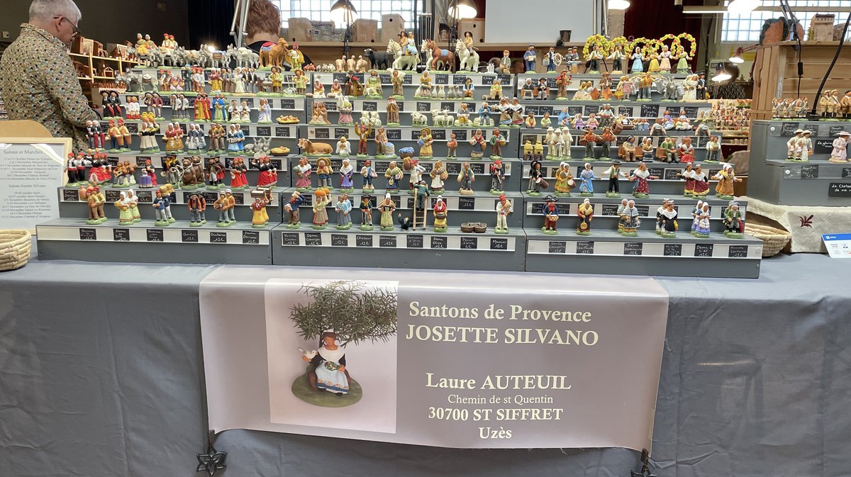 Salon du santon Marguerittes 2024 (Photo Anthony Maurin)