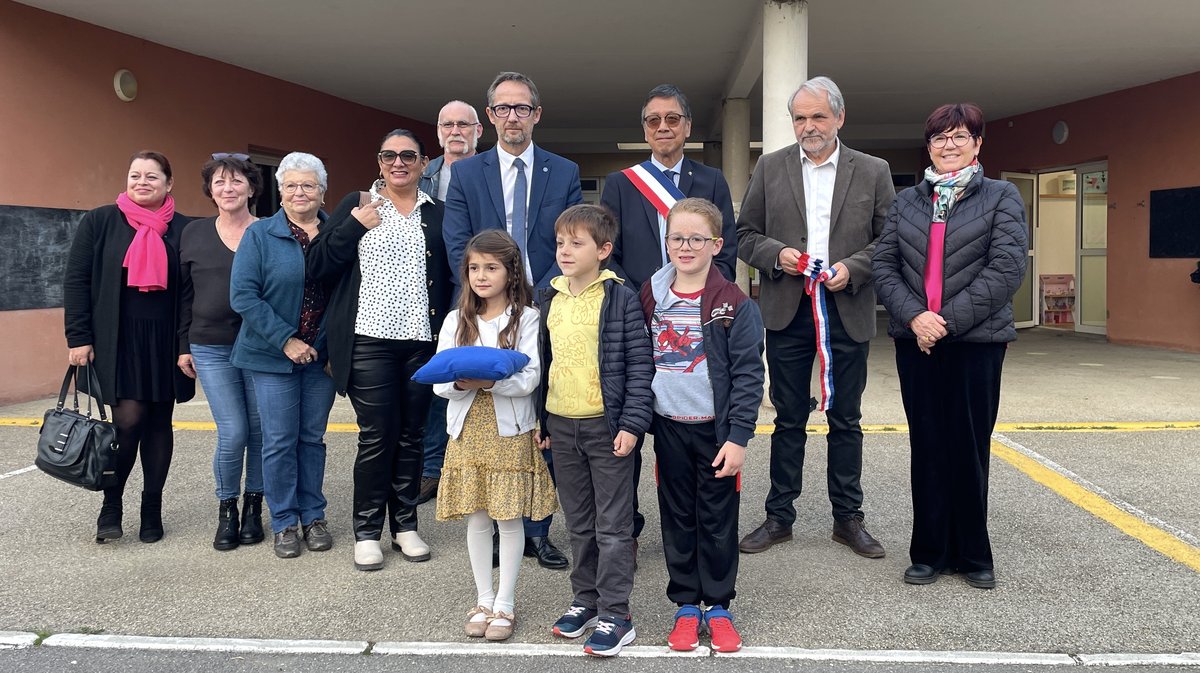 La Rouvière rénovation énergétique école 2024 (Photo Anthony Maurin)