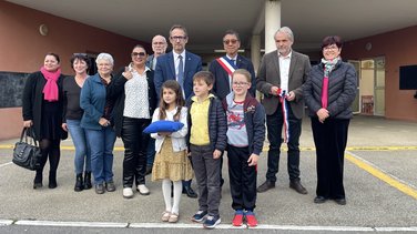 La Rouvière rénovation énergétique école 2024 (Photo Anthony Maurin)