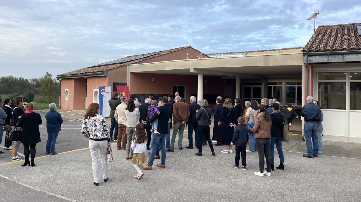 La Rouvière rénovation énergétique école 2024 (Photo Anthony Maurin)