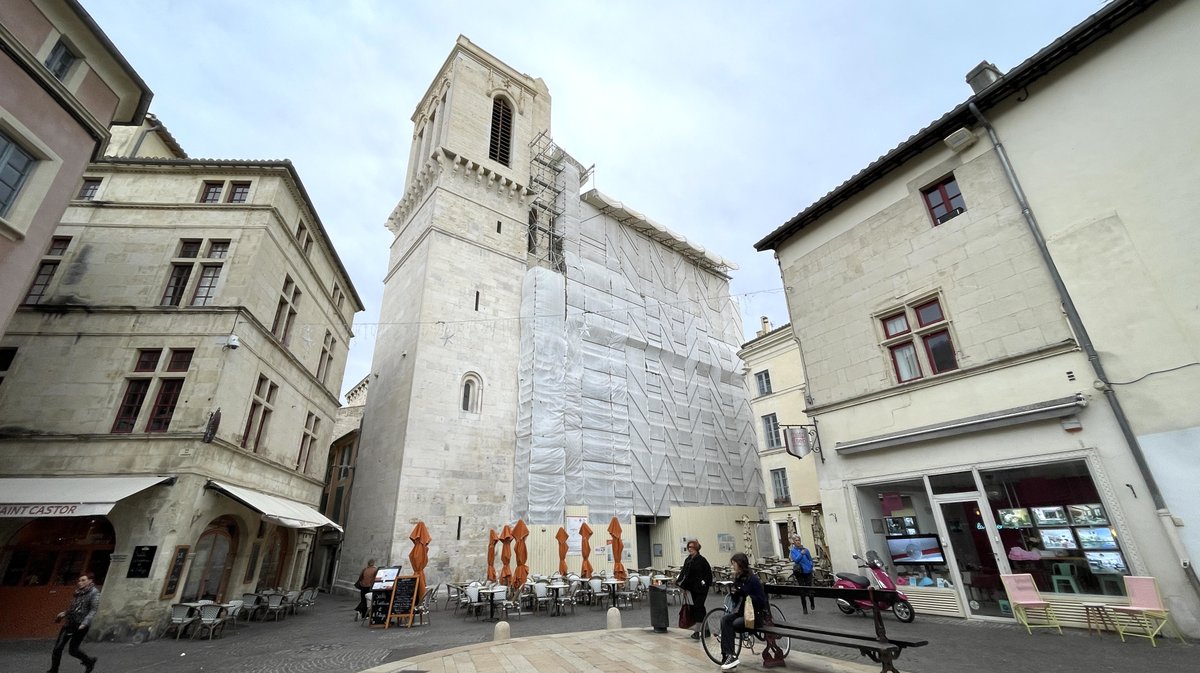 Cathédrale de Nîmes novembre 2024 (Photo Anthony Maurin)