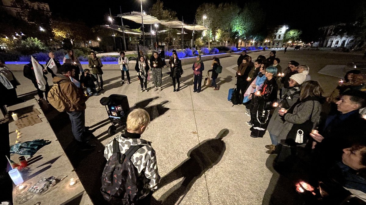 Transgender day of remembrance Nîmes 2024 (Photo Anthony Maurin)