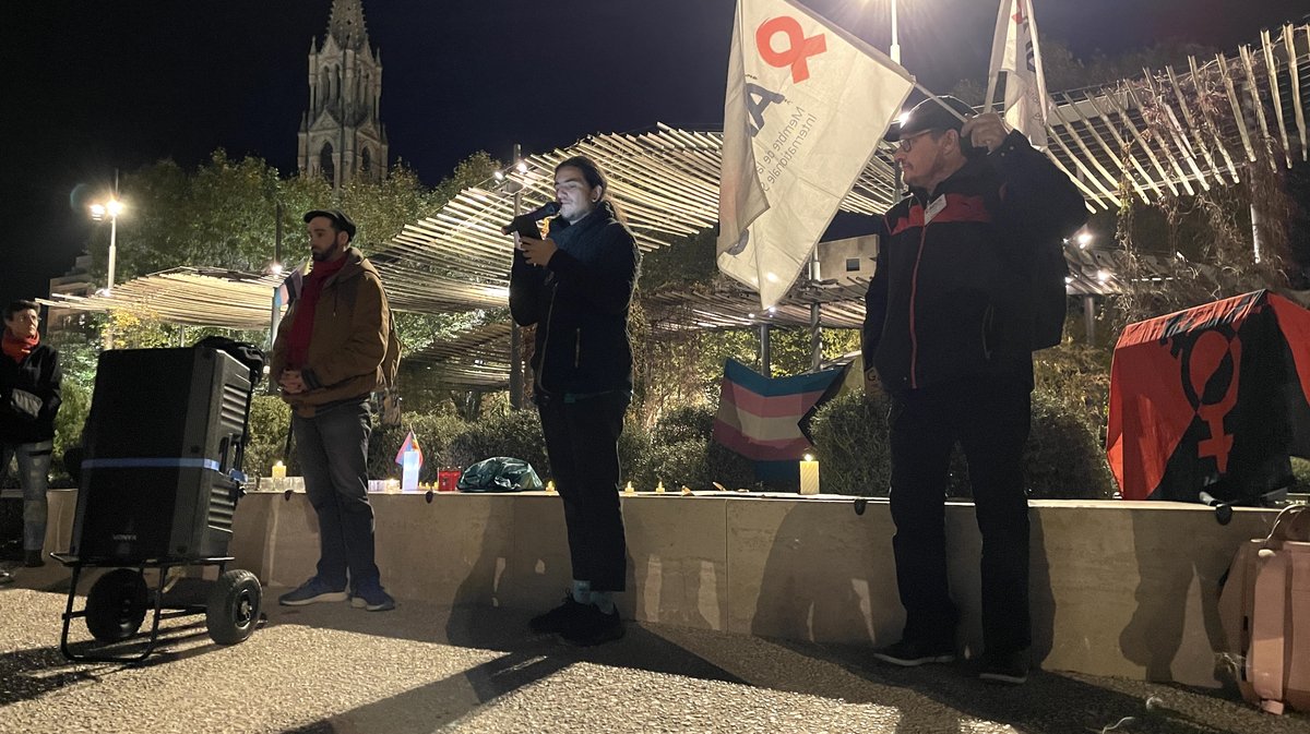 Transgender day of remembrance Nîmes 2024 (Photo Anthony Maurin)