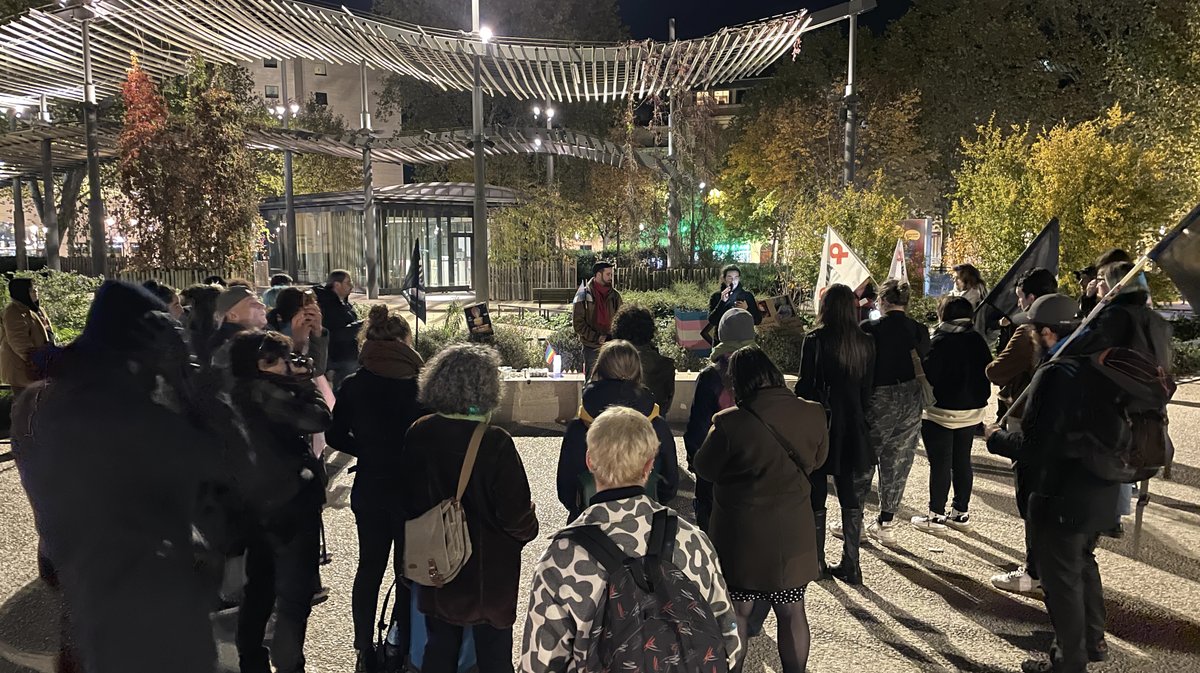 Transgender day of remembrance Nîmes 2024 (Photo Anthony Maurin)