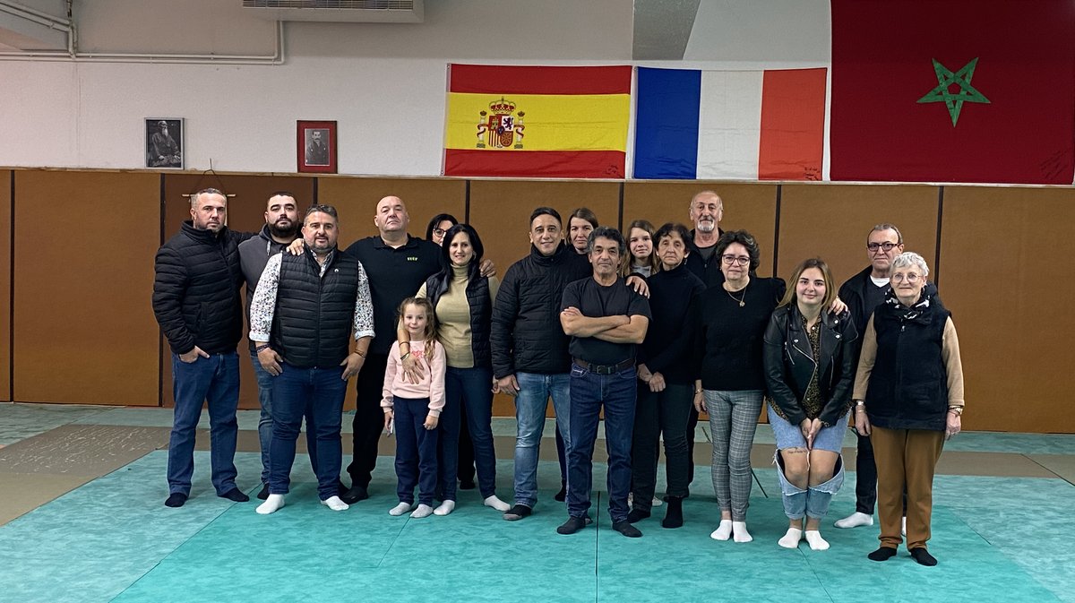 Collecte dons Salindres Judo Club Espagne sinistrés