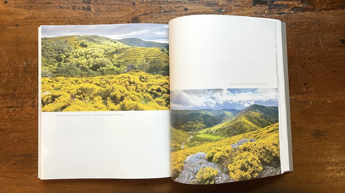 Cévennes Lumières, aux éditions Alcide, un livre du photographe Thierry Vezon accompagné de textes de Patrick Cabanel (Photo Anthony Maurin)