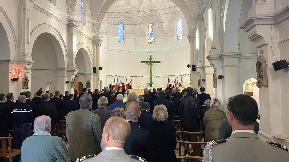 Sainte Geneviève gendarmes Nîmes 2024 (Photo Anthony Maurin)