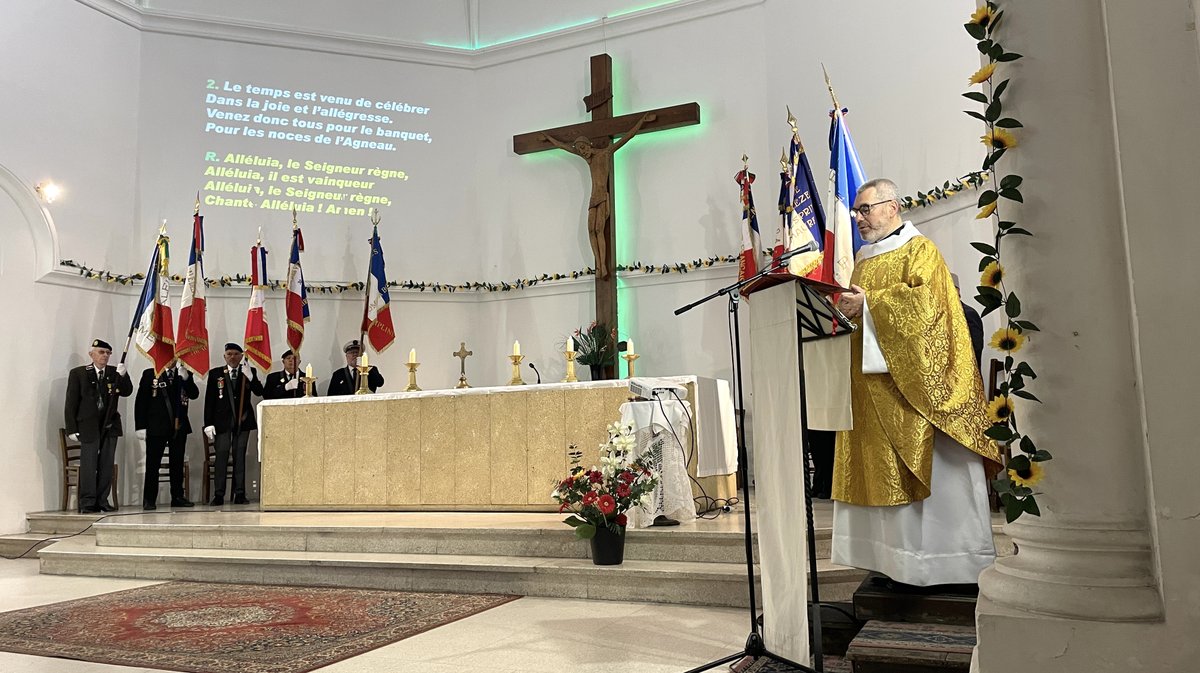 Sainte Geneviève gendarmes Nîmes 2024 (Photo Anthony Maurin)