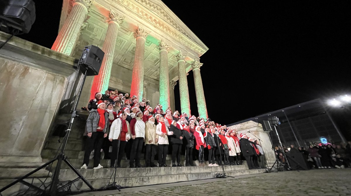 Illuminations Noël Nîmes 2024 (Photo Anthony Maurin)