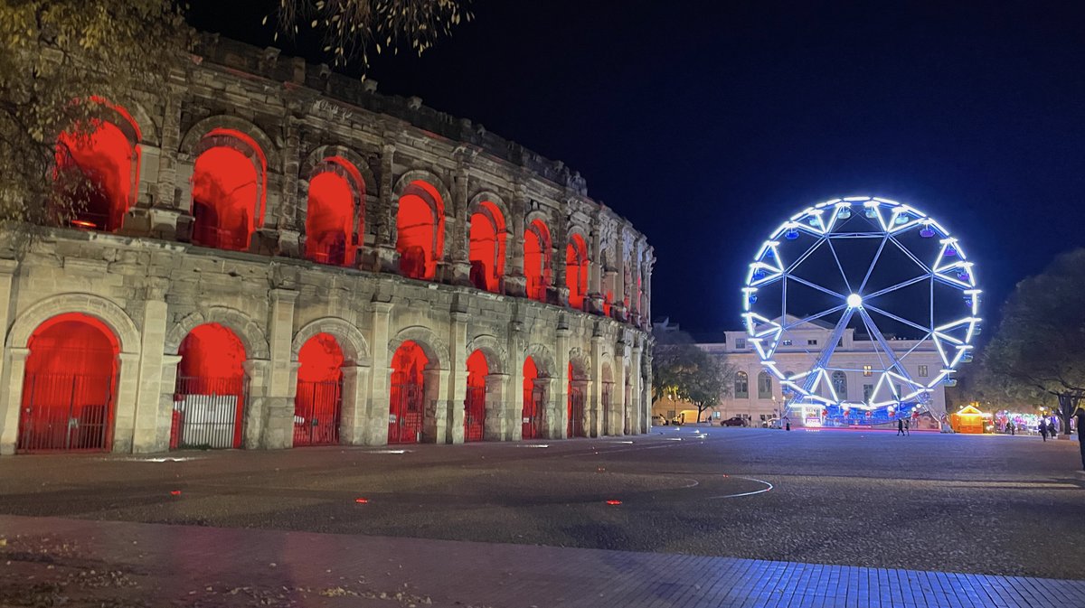 Illuminations Noël Nîmes 2024 (Photo Anthony Maurin)