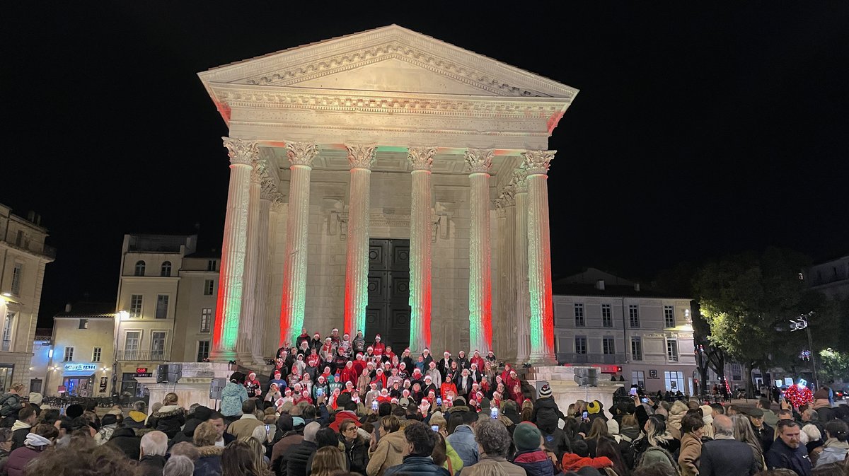 Illuminations Noël Nîmes 2024 (Photo Anthony Maurin)