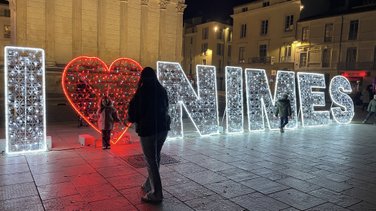 Illuminations Noël Nîmes 2024 (Photo Anthony Maurin)